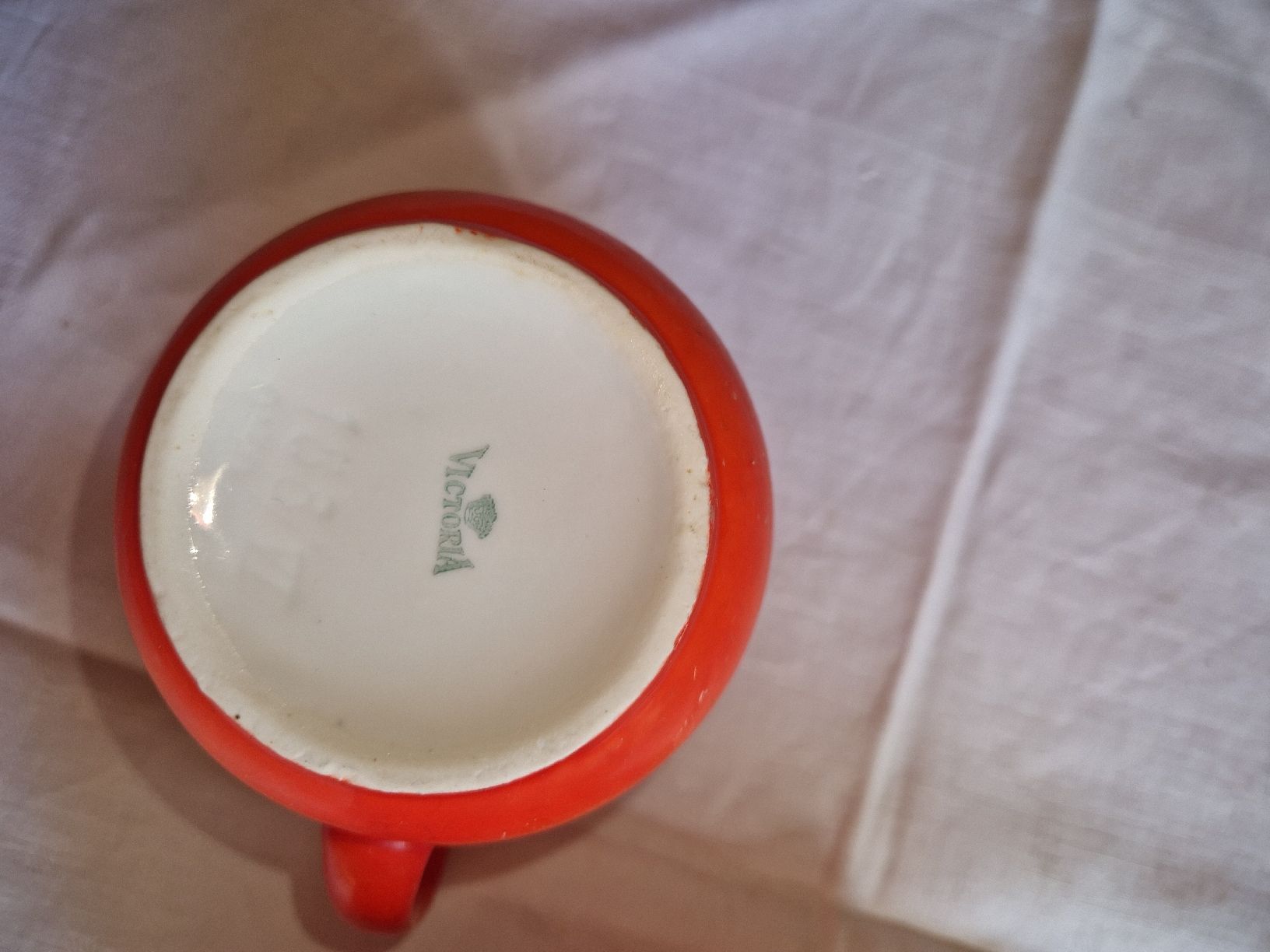 Karaffen: Krug Set  orange mit Punkten gebraucht. – Gebraucht aus Willisau von mar_j55v 5