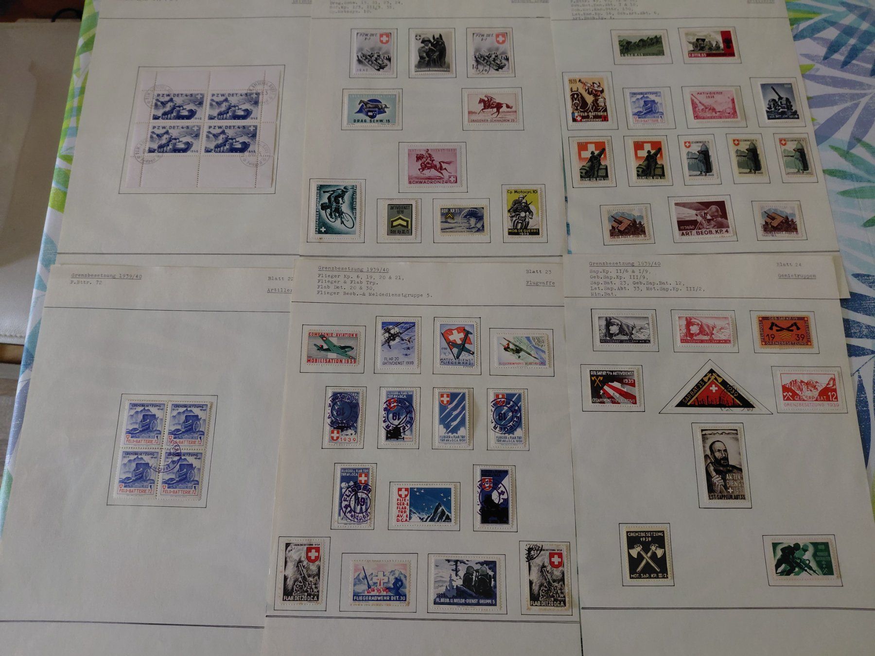 Alle Briefmarken: Superlos Soldatenmarken – Neu (gemäss Beschreibung) aus Horw von Onurb008 3