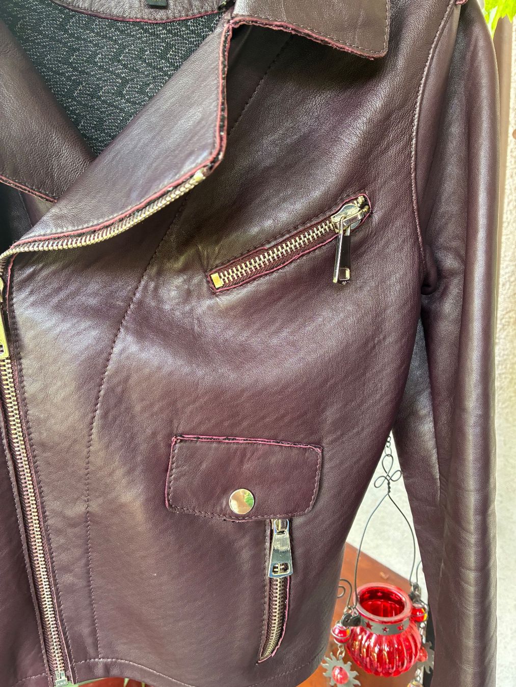 Maje Giacche: Maje Leder Damen Jacke – Usato da Laupen BE venduto da ole_l8gg 2