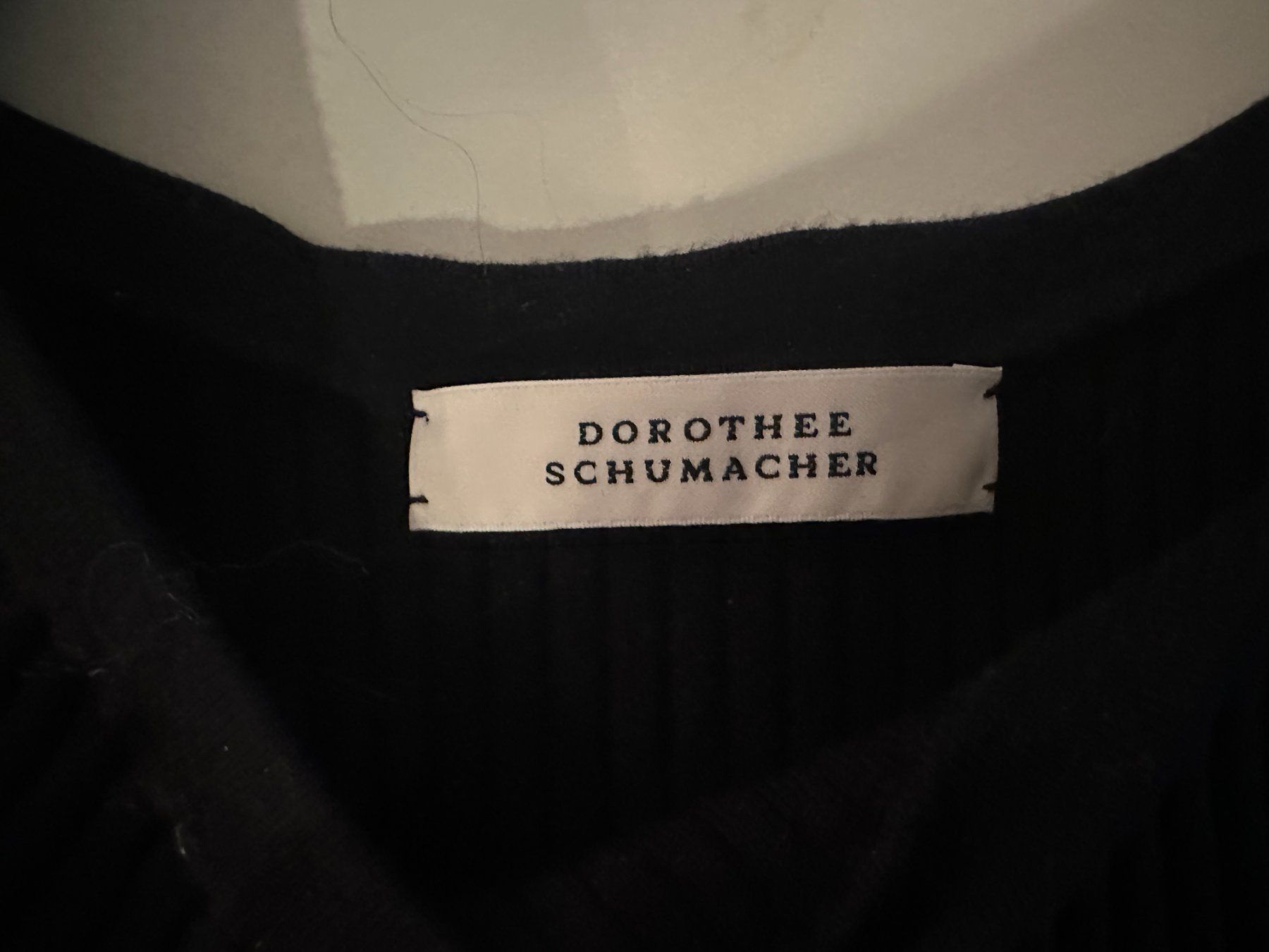 Dorothee Schumacher Pullover & Sweatshirts: Dorothee Schumacher - Rippenstrick Pullover - schwarz - NEU – Neu (gemäss Beschreibung) aus Dübendorf von san_tt6m 5