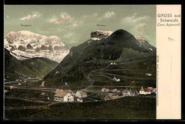 Schwende / Appenzell, Ort mit Kirche und