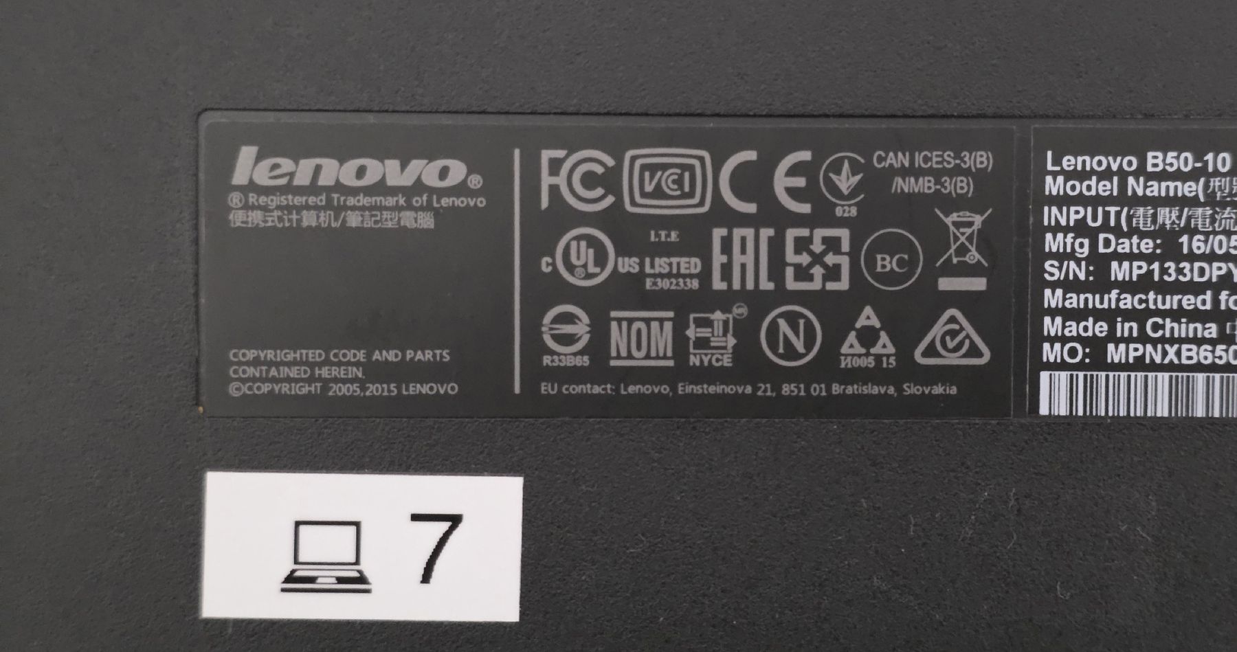 Lenovo Notebooks: Lenovo Notebook – Gebraucht aus St Gallen von FMAccess 6