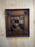 Kleines Wandbild im Holzrahmen – Galerie Paris