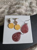 2 paires boucles d'oreilles