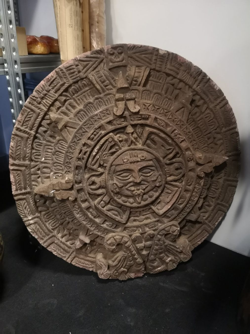 Sculture & Statue: Der Stein der Sonne Mexico Sonnenstein Mexiko Kalender-Stein – Usato da Kloten venduto da Thaipc 1