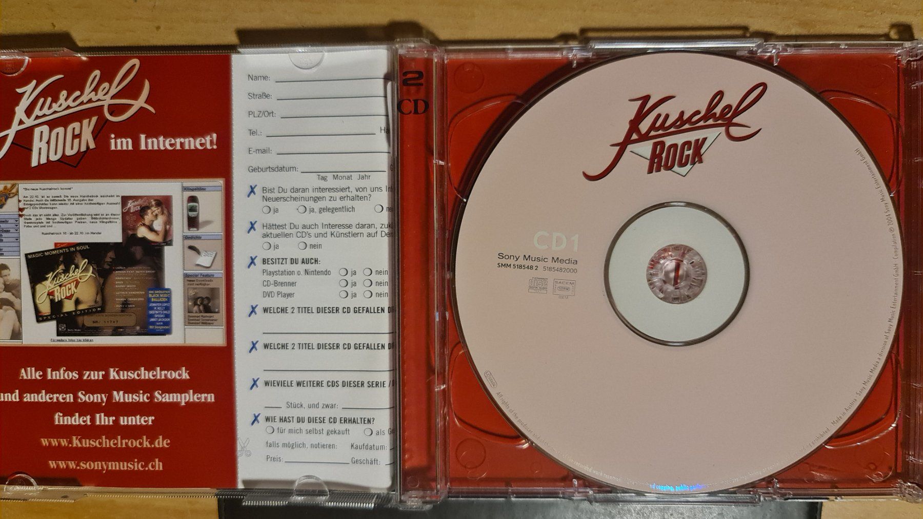 CD: Kuschelrock swiss edition – Usato da Dintikon venduto da Vexi 1