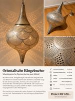 Orientalische Hängeleuchte aus Metall