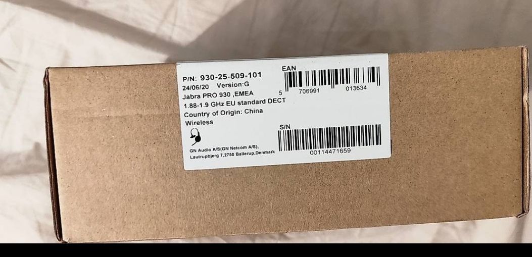 Jabra Casques audio: Jabra Pro 930  Headset - Neu- Original – Neuf avec emballage d'origine à Bern par alpweg