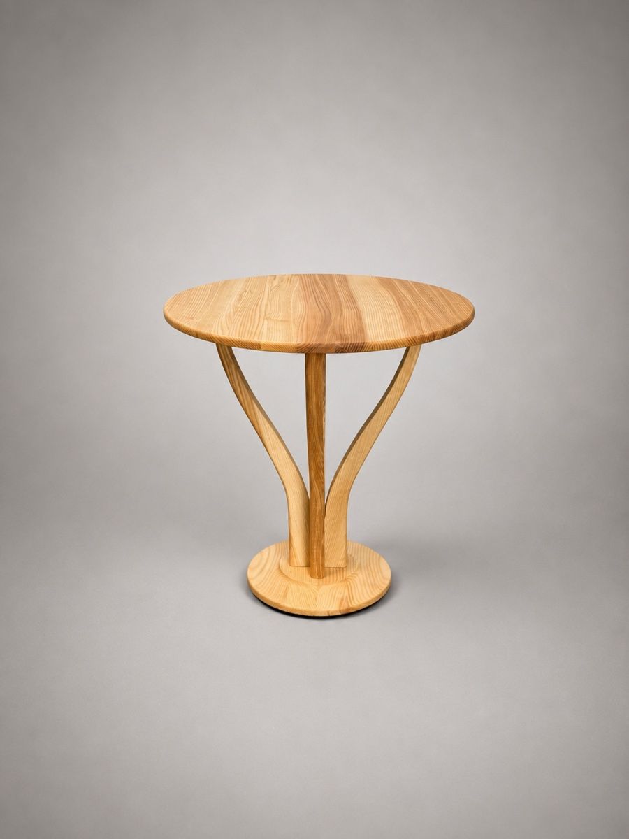Tables: Beistelltisch aus massiver Esche – Neuf (Voir description) à Zwillikon par EichenlaubWoodwork 3