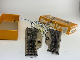 EN- Märklin 1 Paar Weichen in OVP