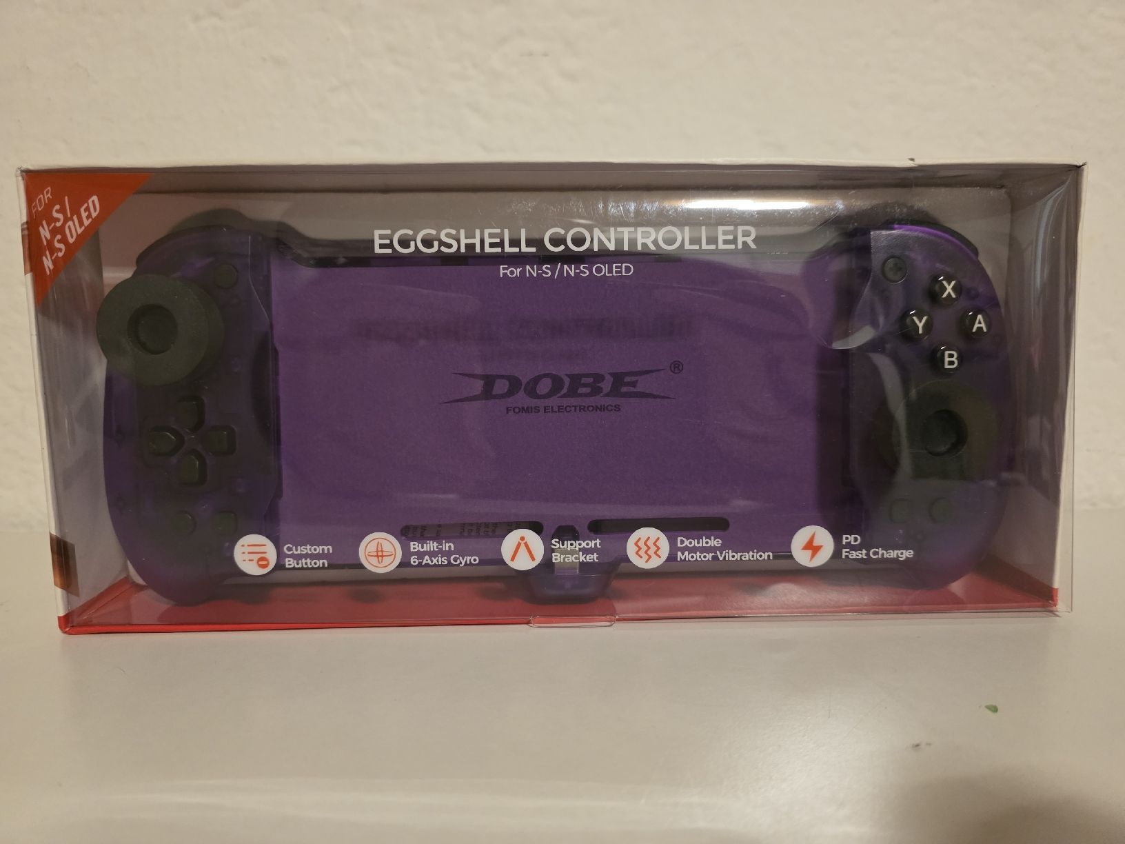 Manettes: DOBE Eggshell Controller für Nintendo Switch Lila  – D'occasion à Ehrendingen par lax21 1