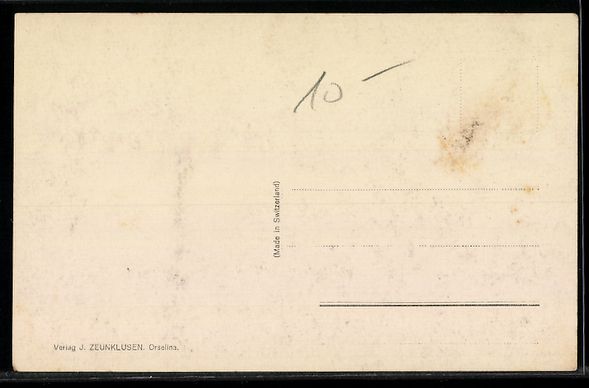Cartoline postali: AK Orselina, Ortsansicht mit Kirche – Usato da Berlin venduto da bartko-reher 1