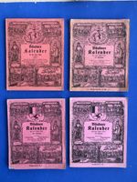Bündner Kalender für das Jahr 1899, 1926, 1941 und 1954