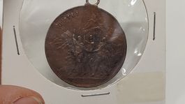 Bronzemedaille Turnen Zürich 1890 Rütli, selten (S23) 