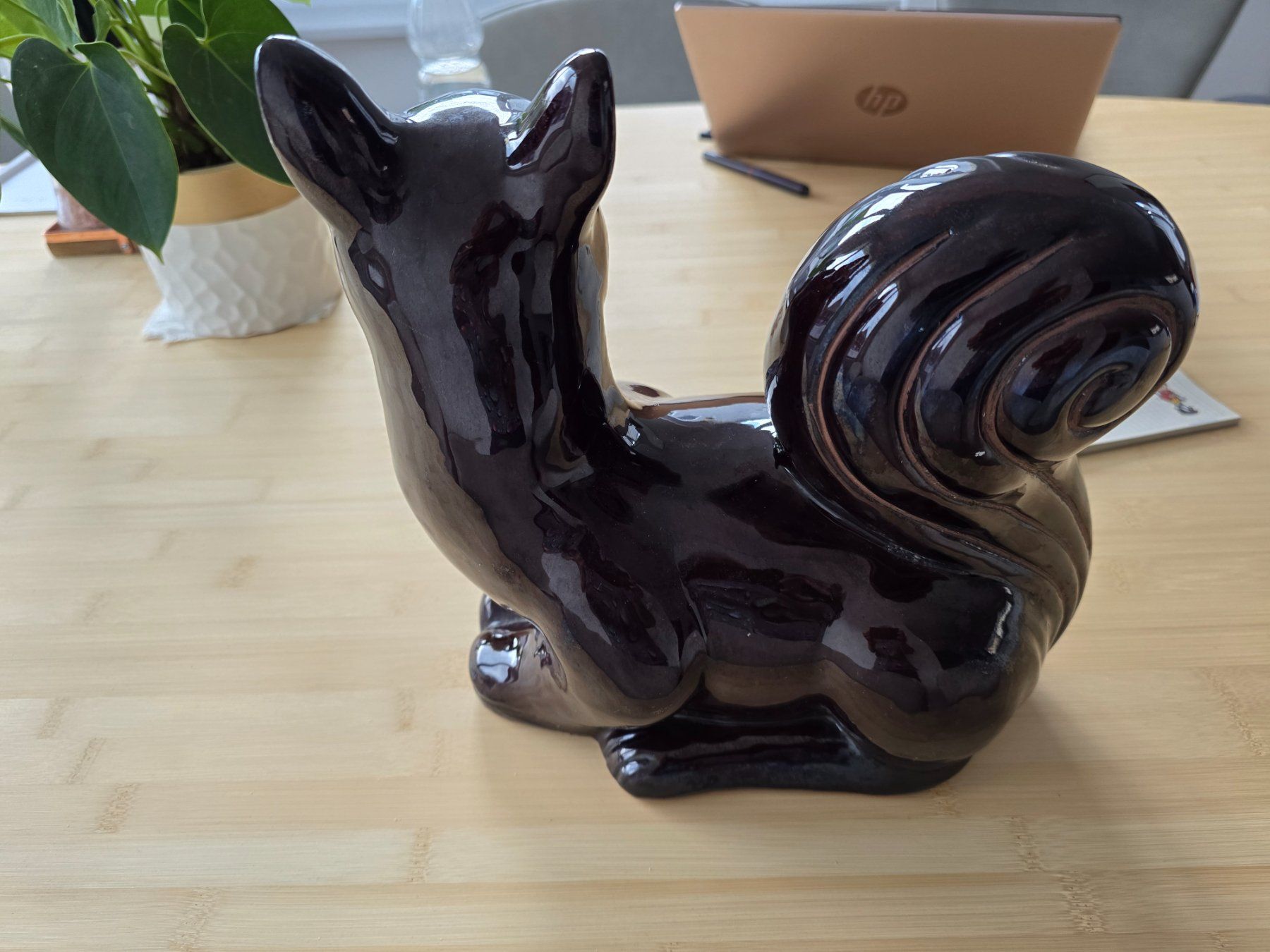 Statuette: Keramik Eichhörnchen braun 28cm hoch – Nuovo (secondo la descrizione) da Rorschacherberg venduto da Scharfeegge 4