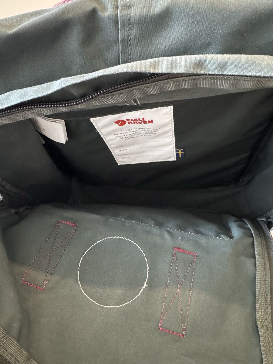 Fjällräven Zaini: Fjällräven Rucksack grün/rot – Usato da Zürich venduto da sel_w5sd 2