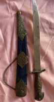 Dolch mit Scheide orientalisch verziert antik ca. 32cm