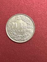 Schweizer 1 Fr. Münze Jahrgang 1968 - Sammlerstück!