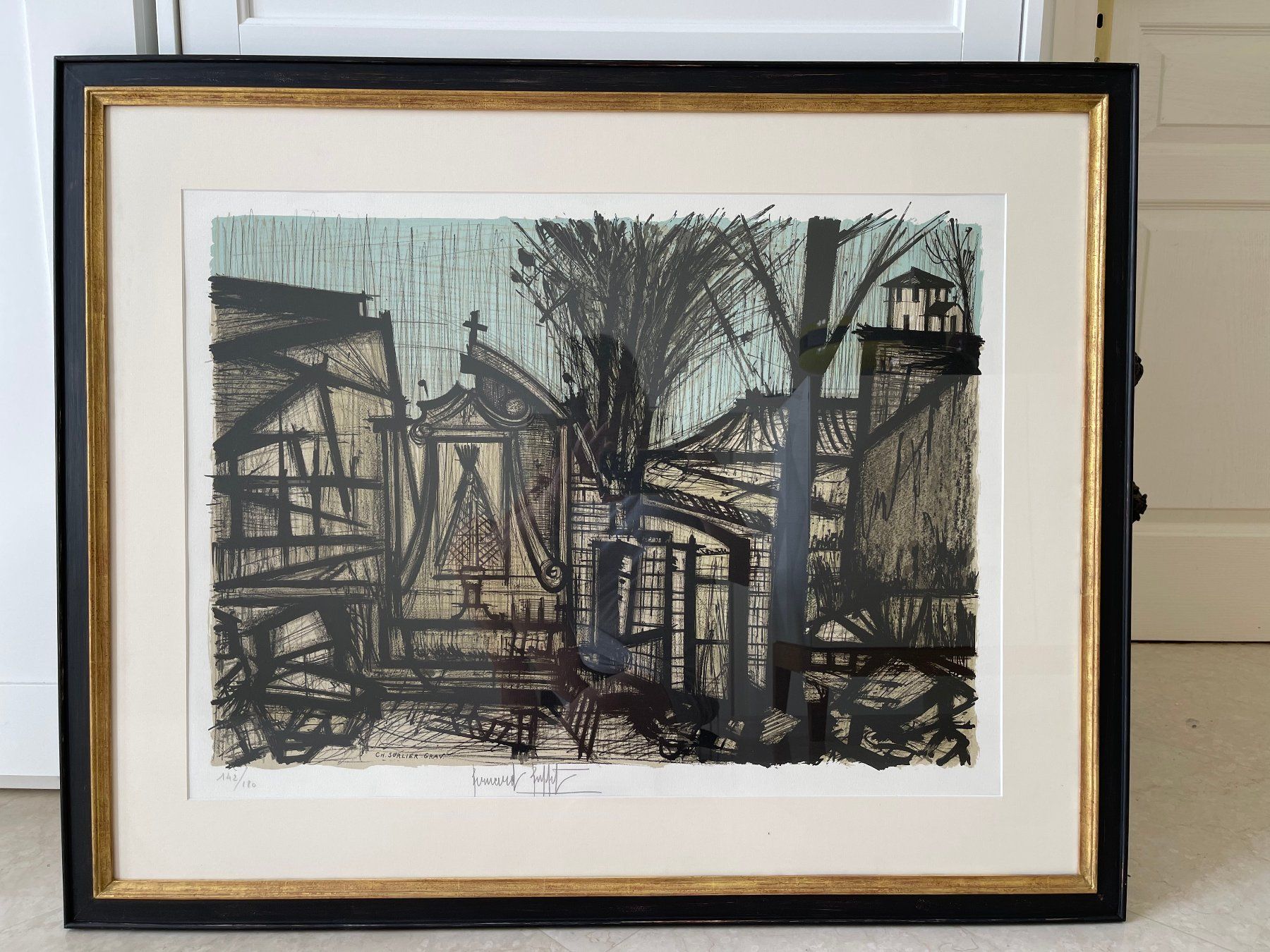 Incisioni: Lithographie Bernard Buffet "Dans la montagne" – Usato da Genève venduto da jos_fm7m