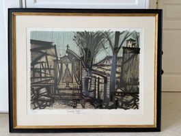 Lithographie Bernard Buffet "Dans la montagne"