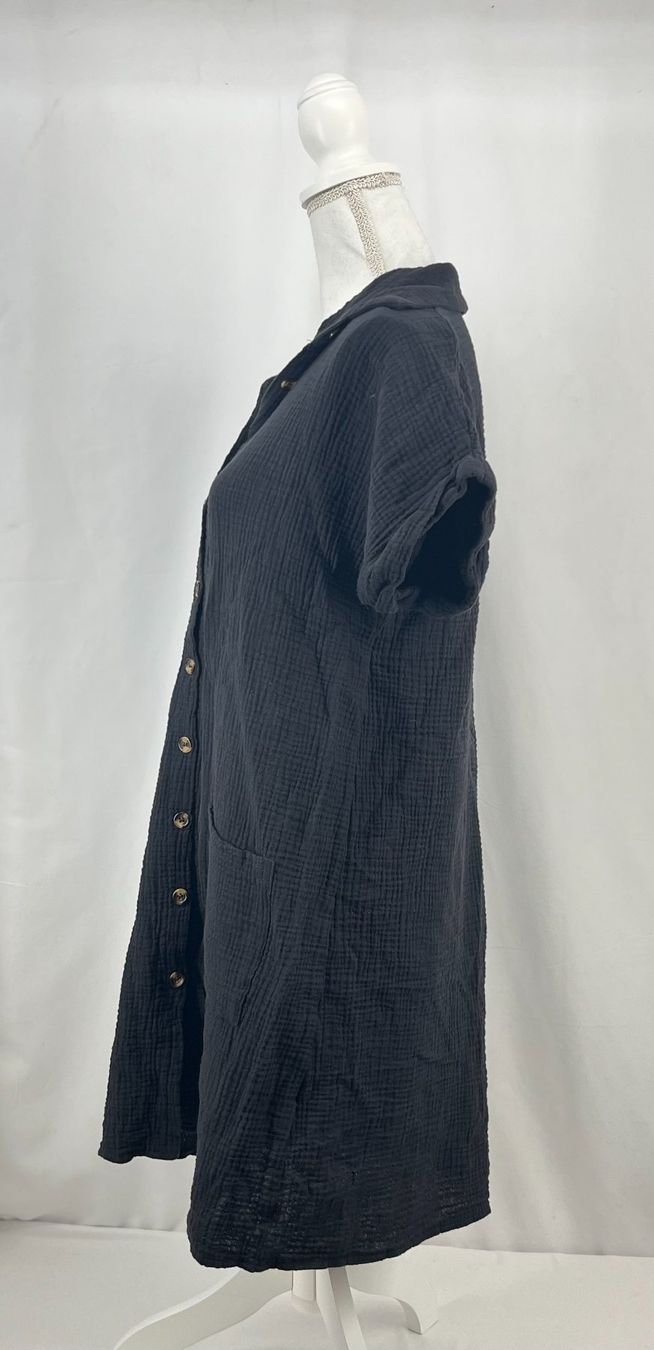 Vestiti: Robe-chemise noire L – Usato da Lausanne venduto da PlusValue_Lausanne 2