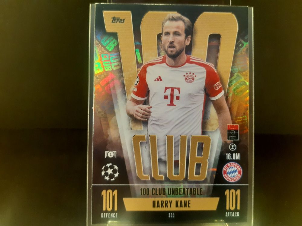 Topps Match Attax 23/24 Harry Kane Club 101 (Neu (gemäss Beschreibung ...