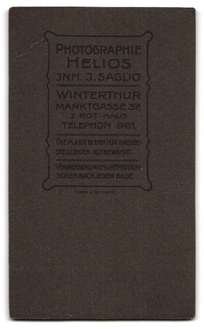 Fotografie &  Plakate: Fotografie Atelier Helios, Winterthur, M – Gebraucht aus Berlin von bartko-reher 1