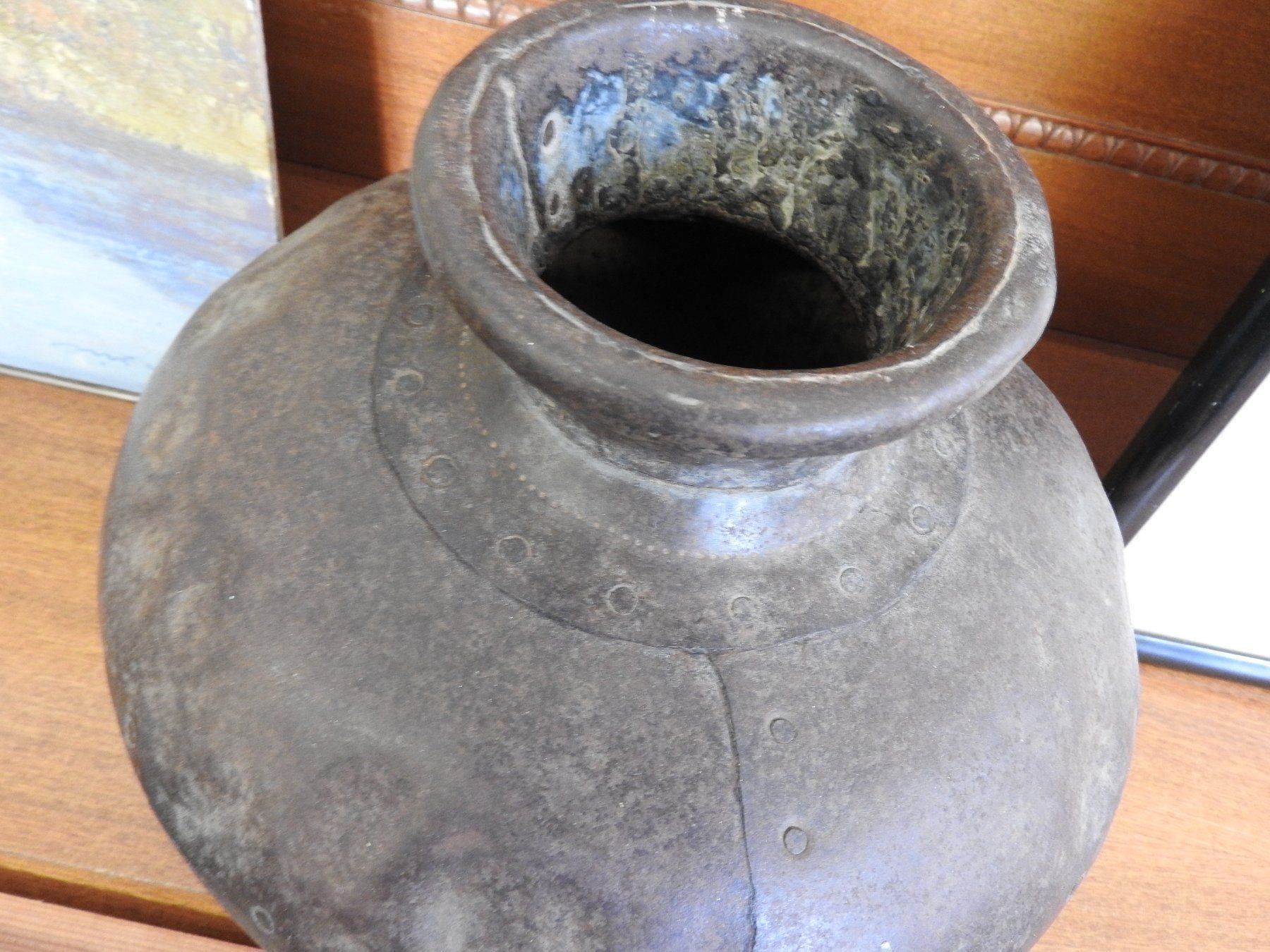 Vase & Récipients: antike Vase / Eisengefäss – D'occasion à Stetten AG par Brissago25 3