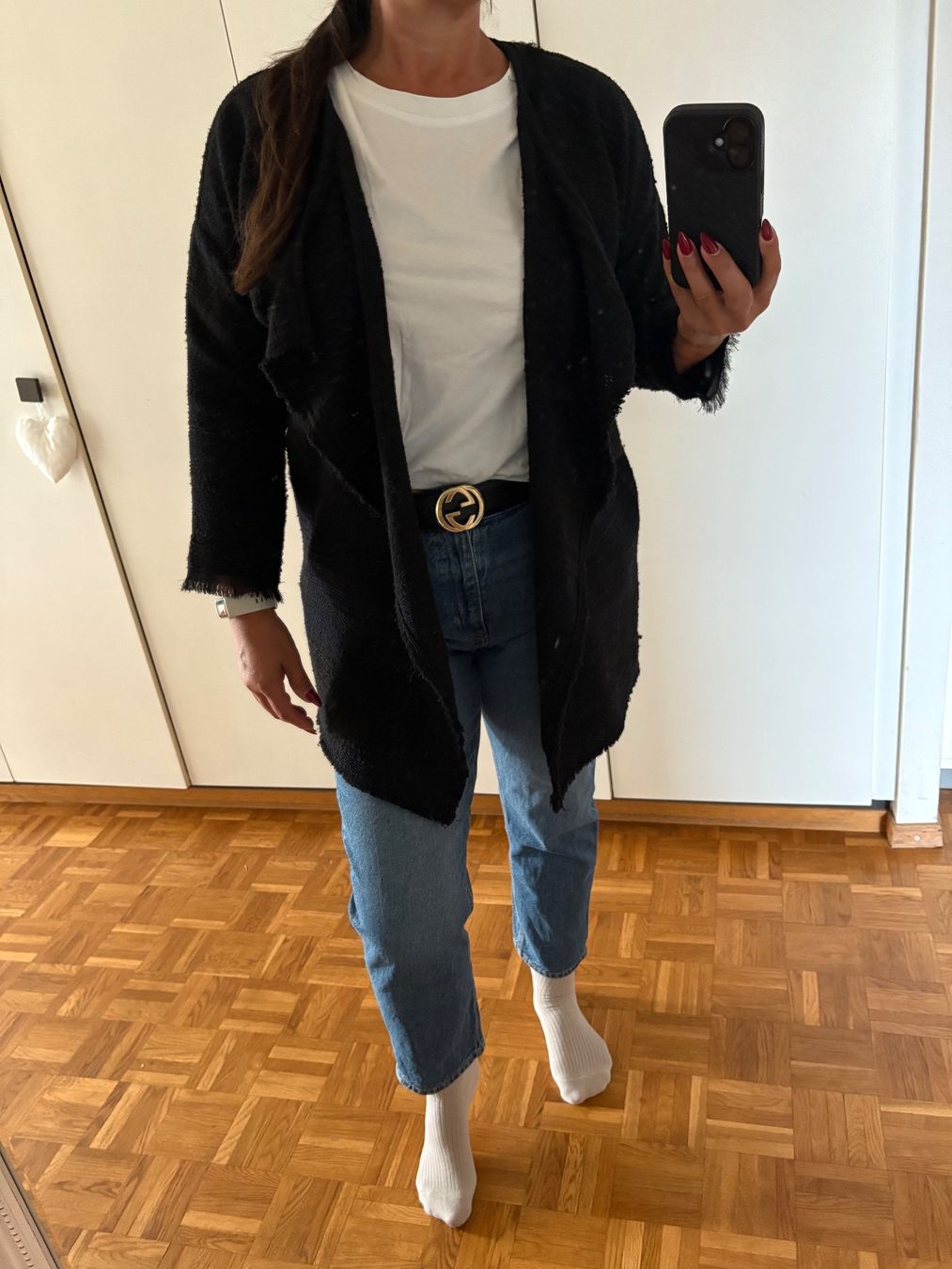 Maison Scotch Jacken: Maison Scotch Strickjacke. Schwarz. Neu – Neu (gemäss Beschreibung) aus Oetwil an der limmat von Sual 5