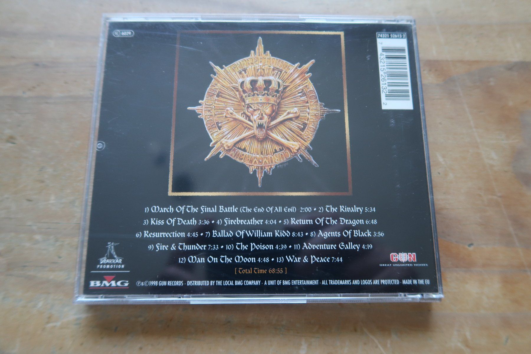 CDs: RUNNING WILD - THE RIVALRY - CD – Gebraucht aus Basel von Patiscat 1