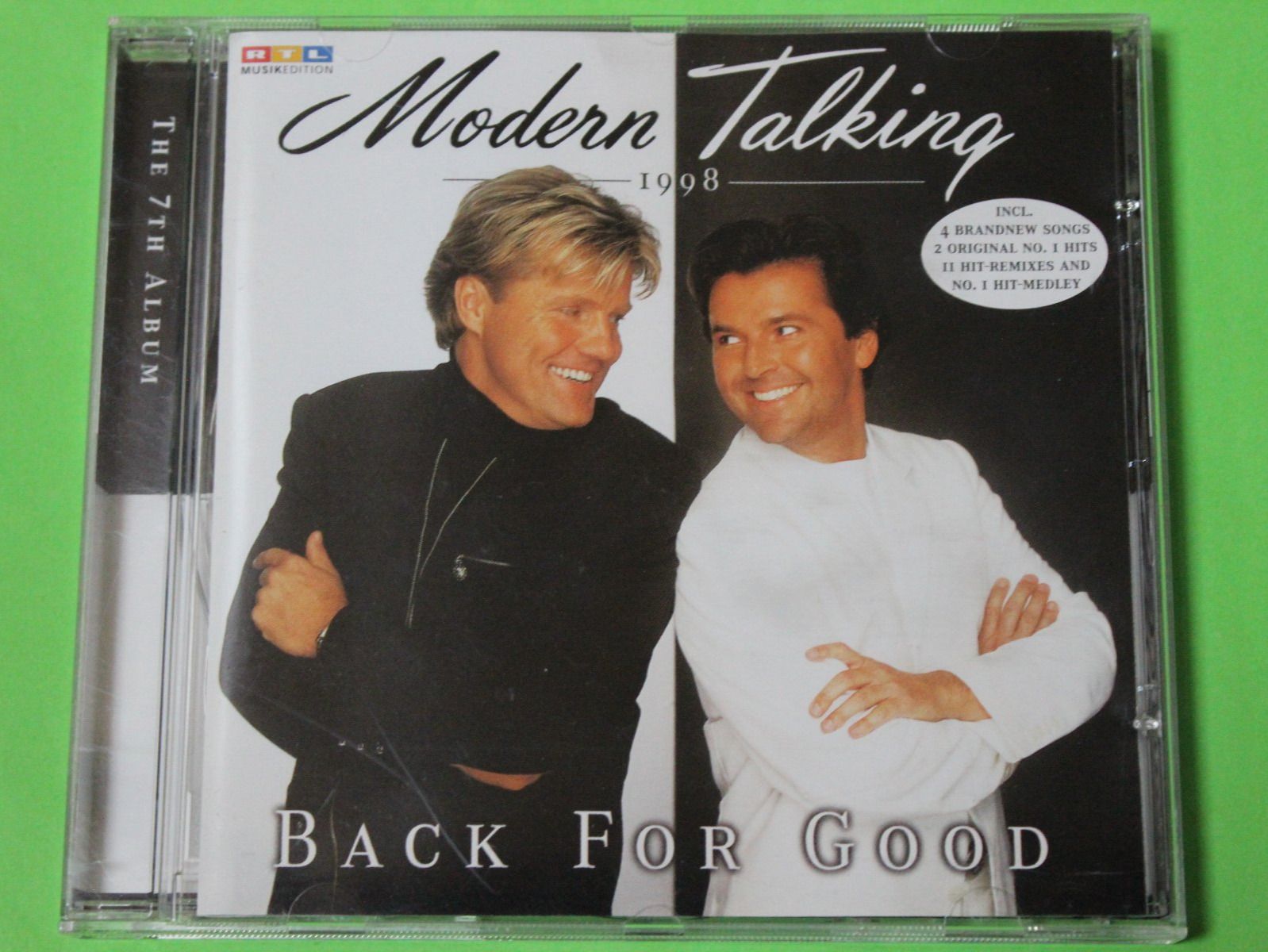 CD: Modern Talking (Dieter Bohlen) - Back for Good CD 1998 – Usato da Tübach venduto da JamesStone 1