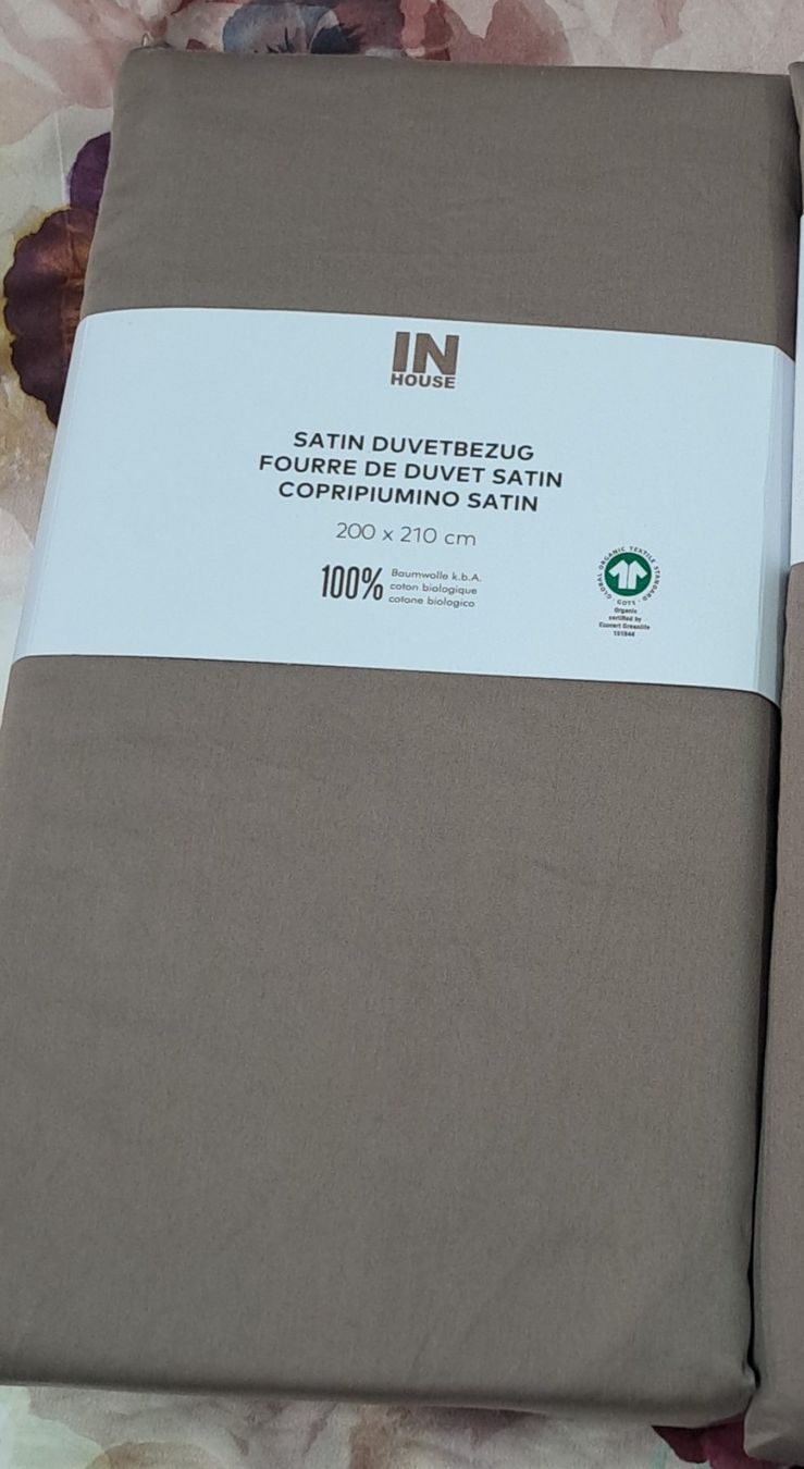 Coop Bettwäsche: In House Satin Bettbezug NEU – Neu und originalverpackt aus Pratteln von ra.ma