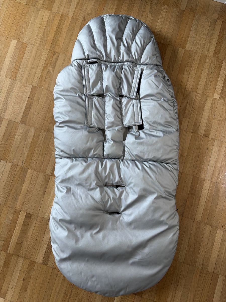 Cybex Sacchi a pelo: Cybex Platinum Fusssack arctic silver – Nuovo (secondo la descrizione) da Lachen SZ venduto da shi_22v2 1