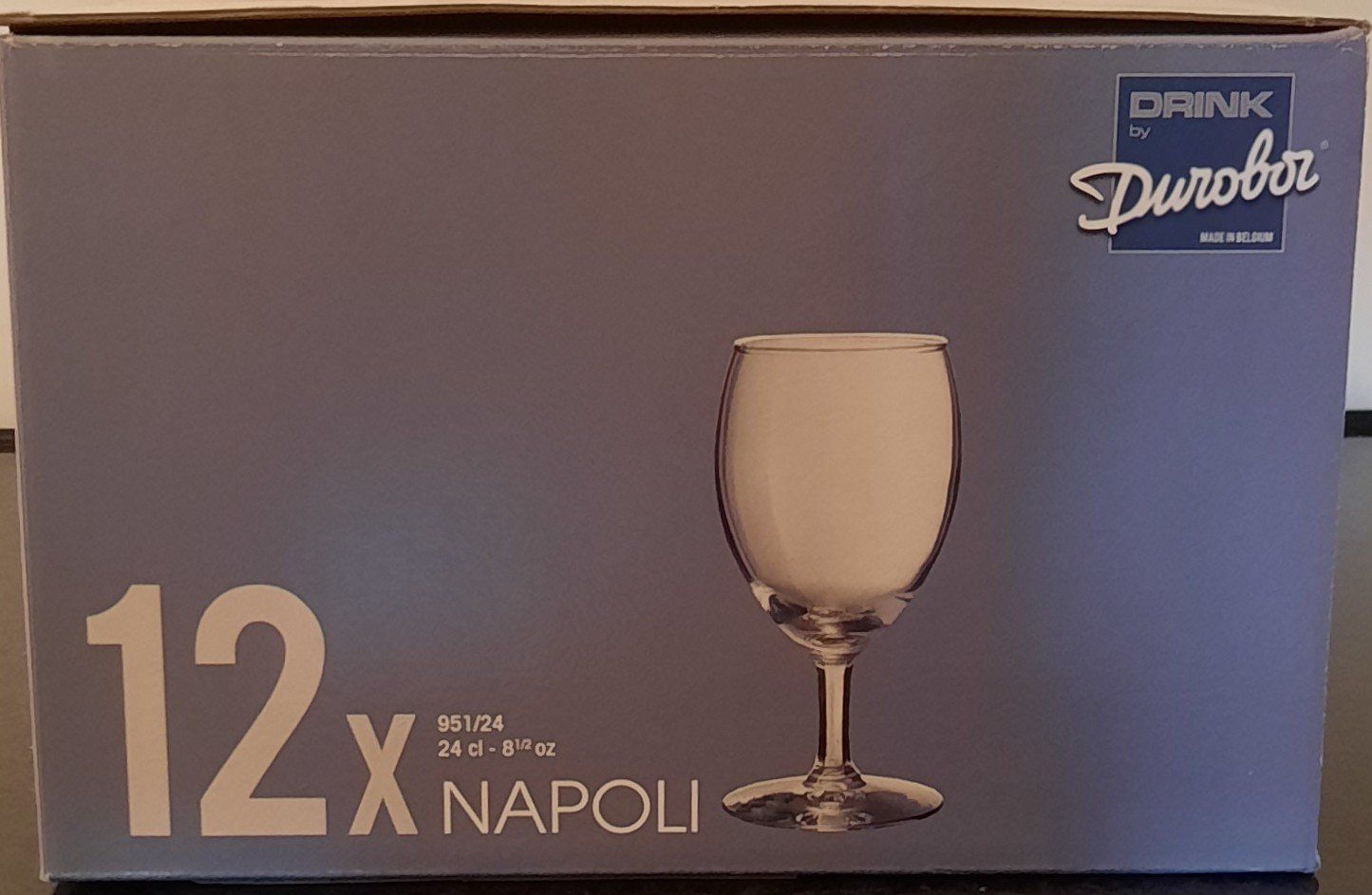 Gläser: DUROBOR Napoli 12x Weinkelch 24 cl – Neu und originalverpackt aus Seuzach von VT-Collections2 3