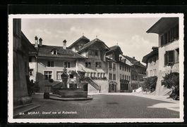 AK Morat, Grand' rue et Rubenloch