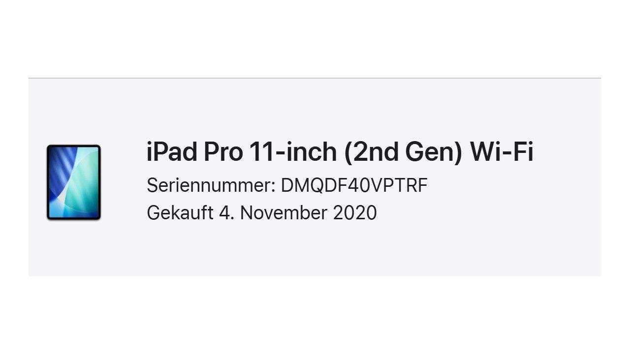 Apple Tablet PC: iPad Pro 11" 2. Generation WiFi / 128GB / Face ID – Gebraucht aus Meisterschwanden von Discus0 8