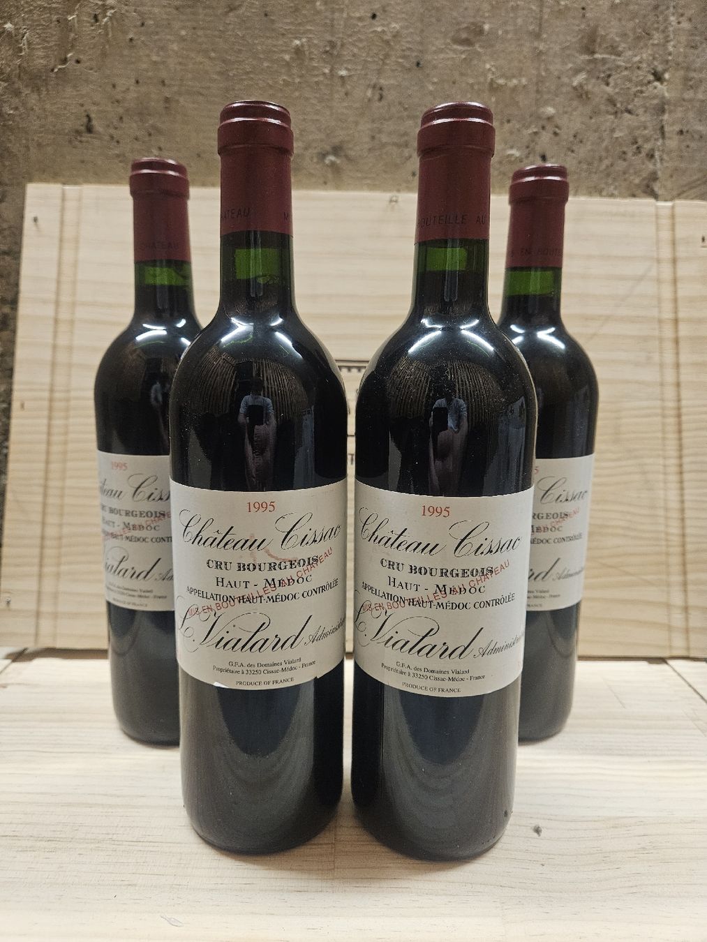 Wein: 4 Flaschen Château Cissac 1995 – Neu und originalverpackt aus Zofingen von WouterSamwel