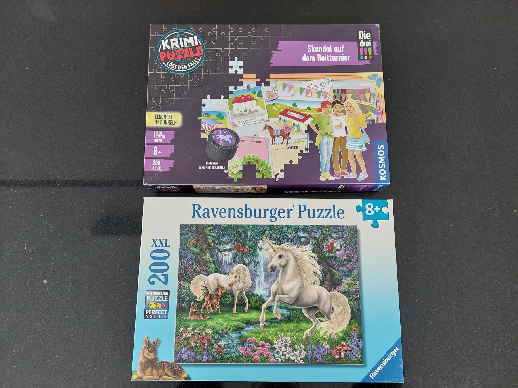 Puzzle: 2 Puzzles: Krimi und Ravensburger – Usato da Neudorf venduto da Riwe81