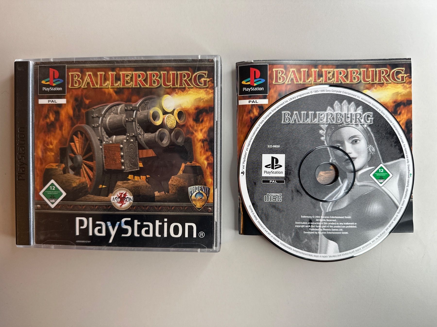 Sony Spiele: Ballerburg - PS1 – Gebraucht aus St.gallen von taduz