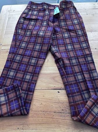 Neue Hose King Louie kariert Grösse 36