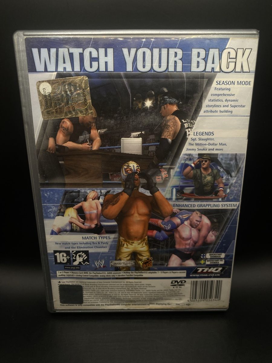 WWE Spiele: PS2 WWE SmackDown Here Comes The Pain PAL – Gebraucht aus Kirchberg BE von swiss_slab 1