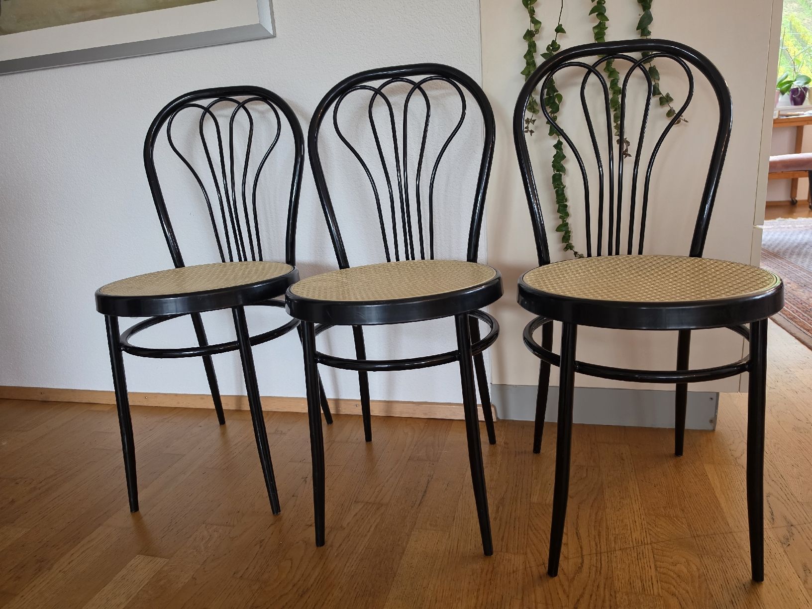 Stühle: Bistro Stühle Metall  – Gebraucht aus Thal von Vintagekeller
