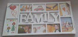 Bilderrahmen „Familie“ weiss neu