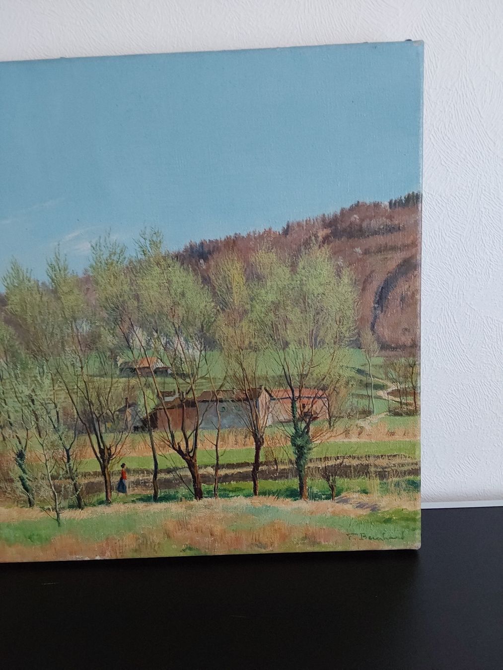 Dipinti: Fritz Bernhard. Oelbild 42x60cm. Signiert – Usato da Steinach venduto da Chilli1957 2