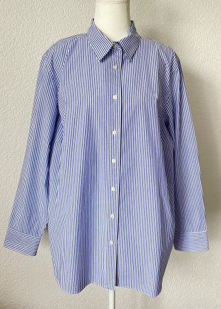 Lauren Ralph Lauren Hemdbluse aus Baumwolle Grösse 2X(CH/48)