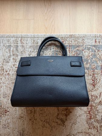 GUESS Cate Satchel Handtasche - Schwarz