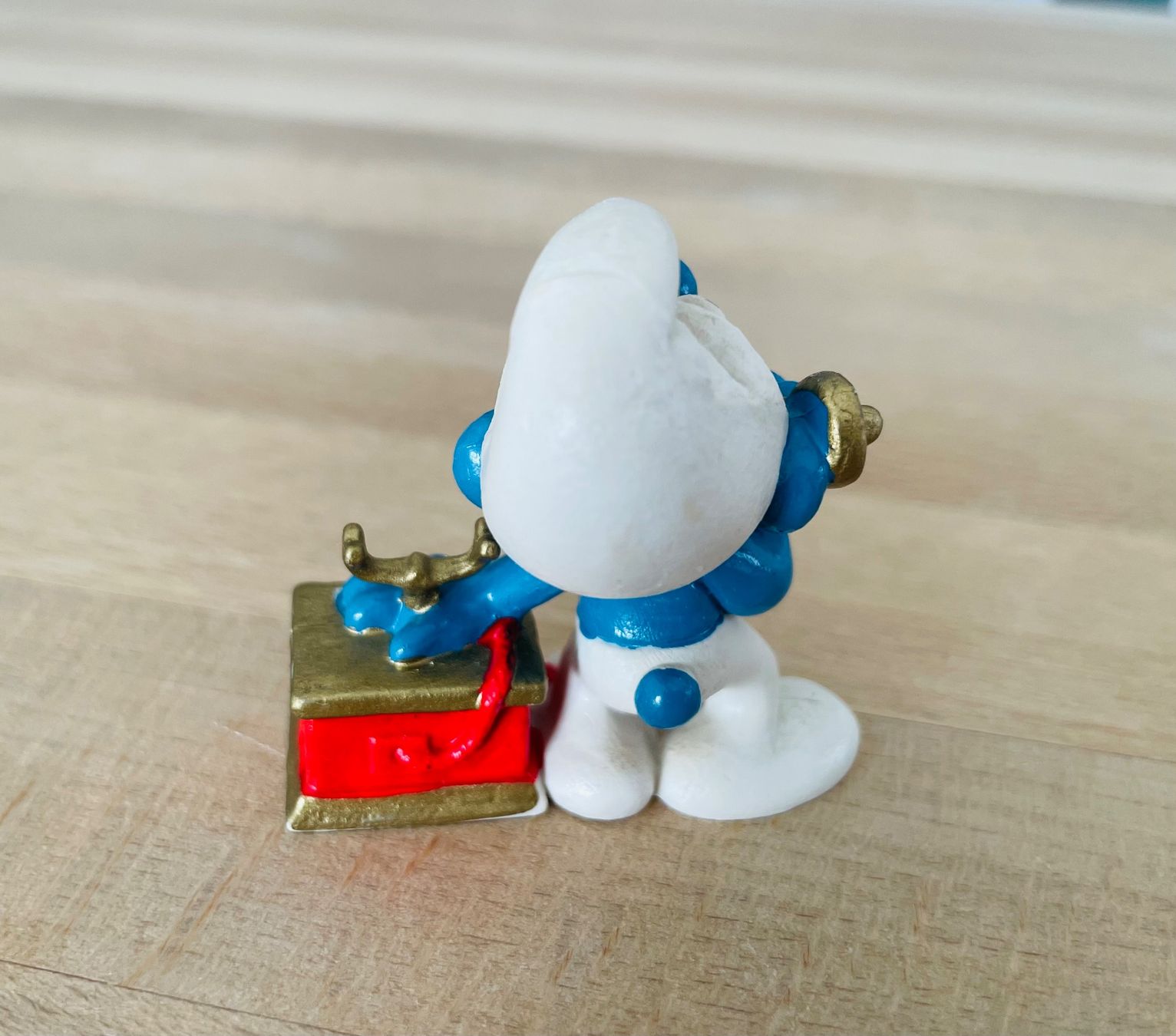 Schleich Statuette: Telefon-Schlumpf, Peyo, Schleich – Usato da Russikon venduto da ginger072 1