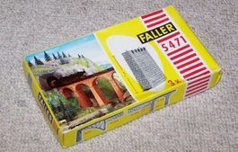 Faller H0 5471: 3 x Brückenpfeiler 7 cm hoch, Bausatz, neu