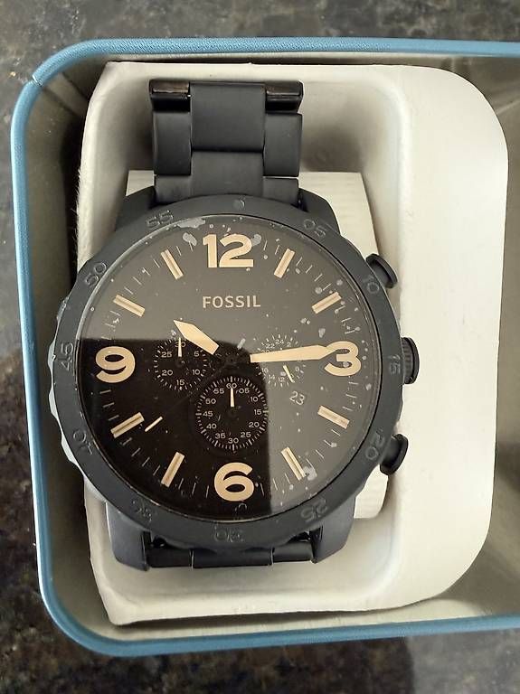 Orologi: Fossil - Chonograph 50mm – Nuovo e nell'imballaggio originale da Gränichen venduto da keranovic20 2
