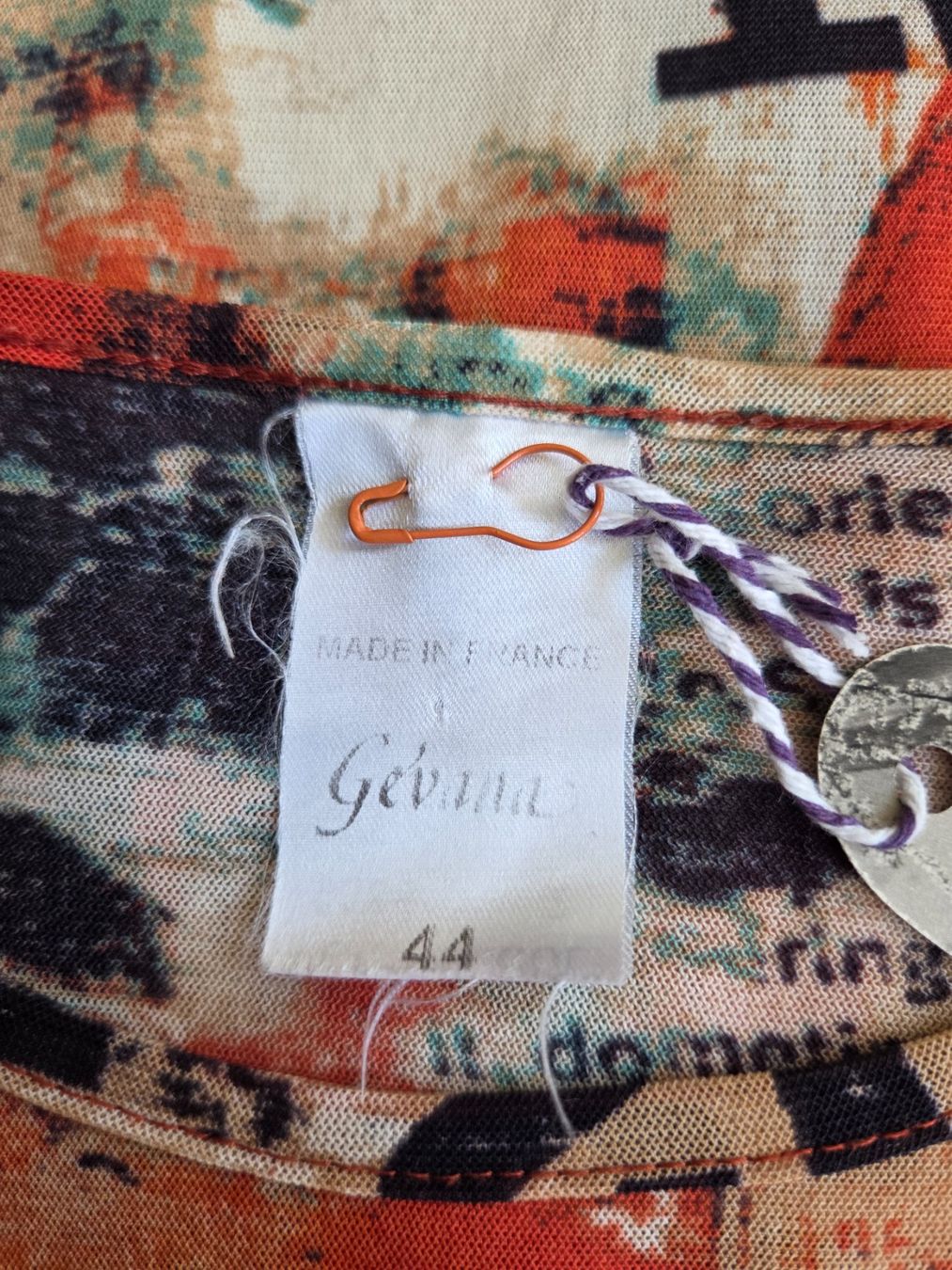 Top: Mesh Top, made in France Gr. 44 – Usato da Bern venduto da -Aniko- 3